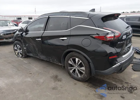 2020 Nissan Murano Sv Fwd из США, поврежденный, VIN 5N1AZ2BJ5LN131486